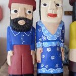 Artesanato em Madeira - Casal Mineiro