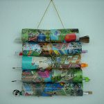 Artesanato com rolo de papel higiênico