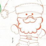 molde papai noel
