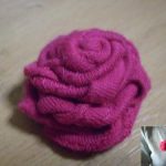 rosa-tecido
