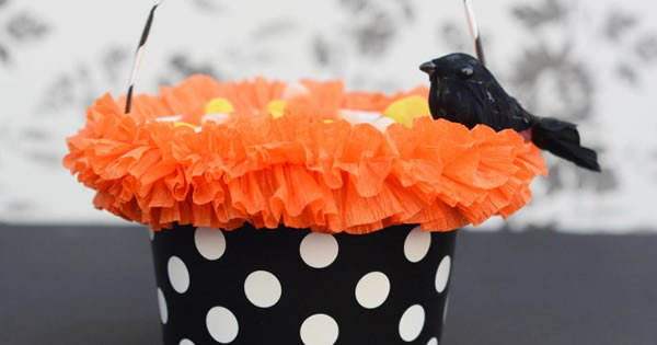 Como Fazer Cestinha de Doces Para Festa Haloween Revista Artesanato Lembrancinhas Halloween Artesanato ~ Como Fazer Cestinha de Doces Para Festa Haloween Revista Artesanato
