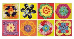 50 Gráficos de Flores de Crochê Simples para Imprimir