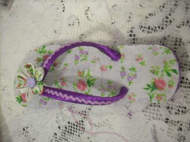 Chinelos Havaiana / Ipanema decorados passo a passo