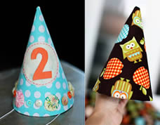 Chapeuzinho personalizado para festa infantil