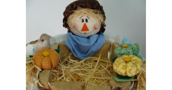 Decoração para Festa Junina – Espantalho de Tecido