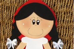 Chapeuzinho vermelho – decoração de festa infantil em EVA