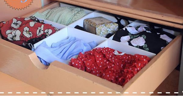 Aprenda a fazer um organizador de gavetas para facilitar a sua vida