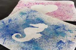 Nécessaire com Pintura Splattered