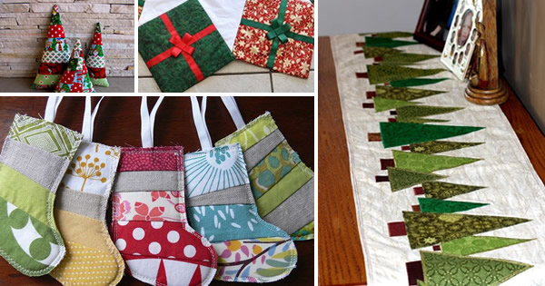 Patchwork de Natal – 9 Ideias de Arrasar! | Revista Artesanato Patchwork de Natal – 9 Ideias de Arrasar! | Revista Artesanato