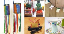 13 Ideias de Decoração de Festa Junina Com Material Reciclável