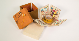 Caixa de Costura em Cartonagem Passo a Passo