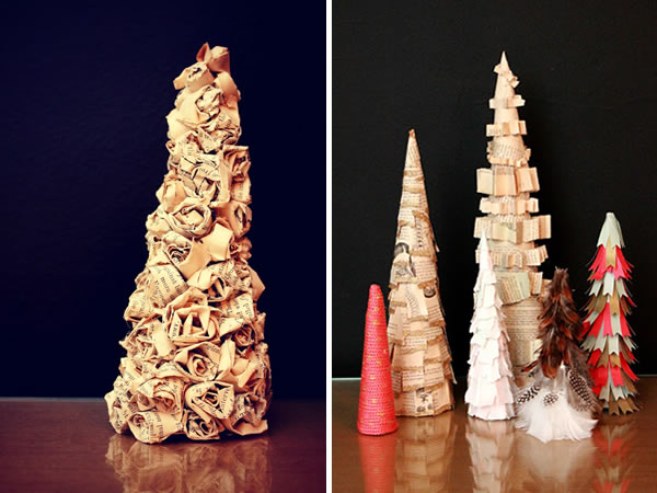 Ideias Brilhantes de Árvore de Natal Artesanal Pra Você Copiar | Revista  Artesanato