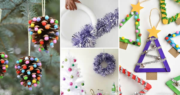 27 Enfeites de Natal Fáceis de Fazer em Casa | Revista Artesanato