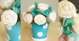 Buquê de Cupcakes Para o Dia das Mães – Lindo e Fácil de Fazer