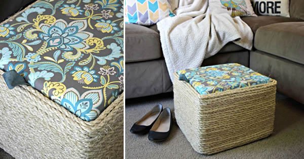 como fazer puff baú