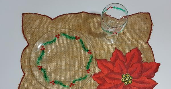 Como Pintar Pratos e Taças Para Usar no Natal