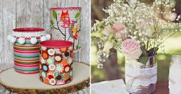 9 Ideias Incríveis de Latas Decoradas Para se Inspirar