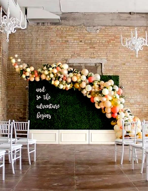 flores para decoração de casamento