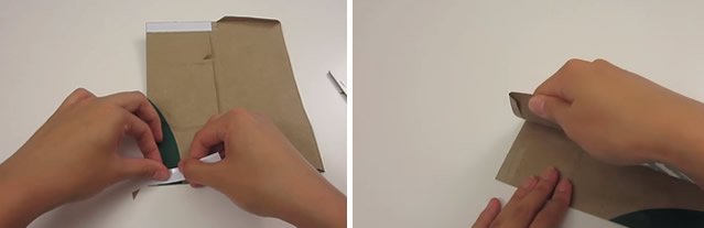 como fazer carteirinha de papel