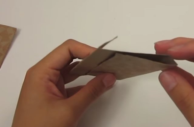carteira de papel molde