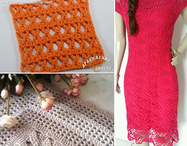 Ponto X - Receita de Croche  Crochê, Aprendendo croche, Fazer croche