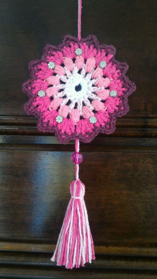 chaveiro de croche