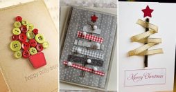 40 Ideias de Cartões de Natal Para Copiar e Fazer em Casa