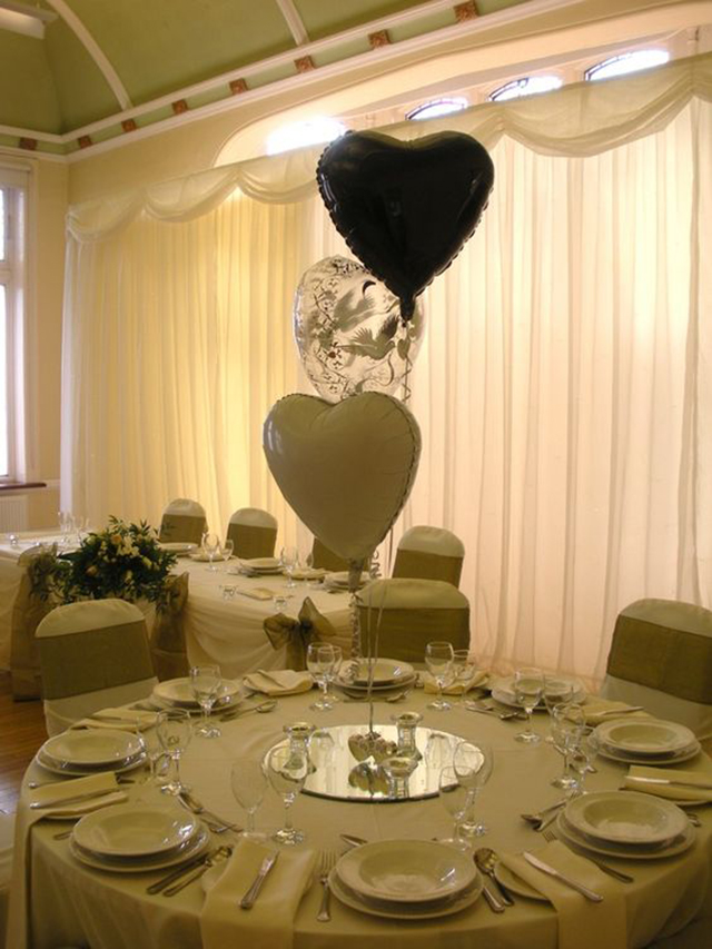 enfeite de mesa para casamento