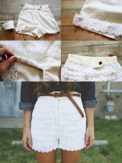 Como Customizar Roupas short