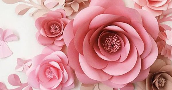 7 Ideias de Flores de Papel para Fazer em Casa | Revista Artesanato