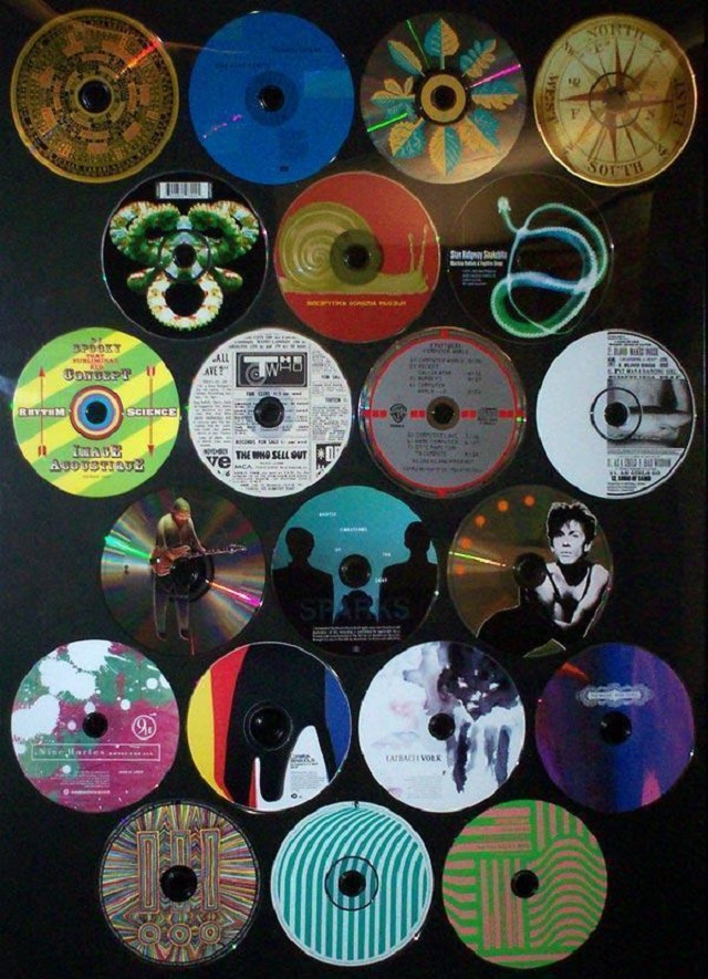 artesanatos com CDs velhos