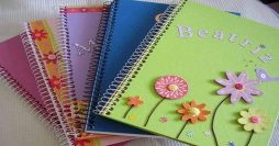 Cadernos Personalizados: 25 Ideias Incríveis Para se Inspirar