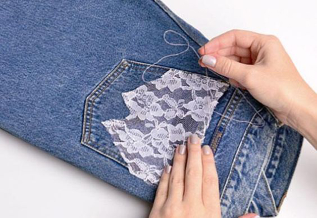 customizar bolso calça jeans
