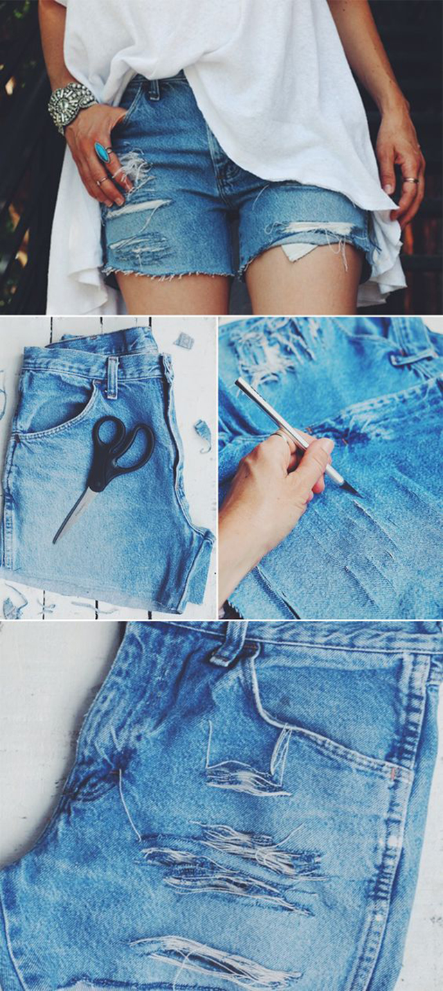 ideias para customizar calça jeans