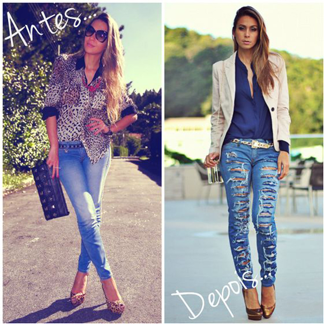 jeans customizado