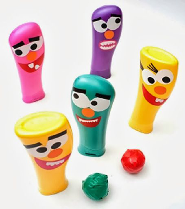 artesanato com embalagem de shampoo