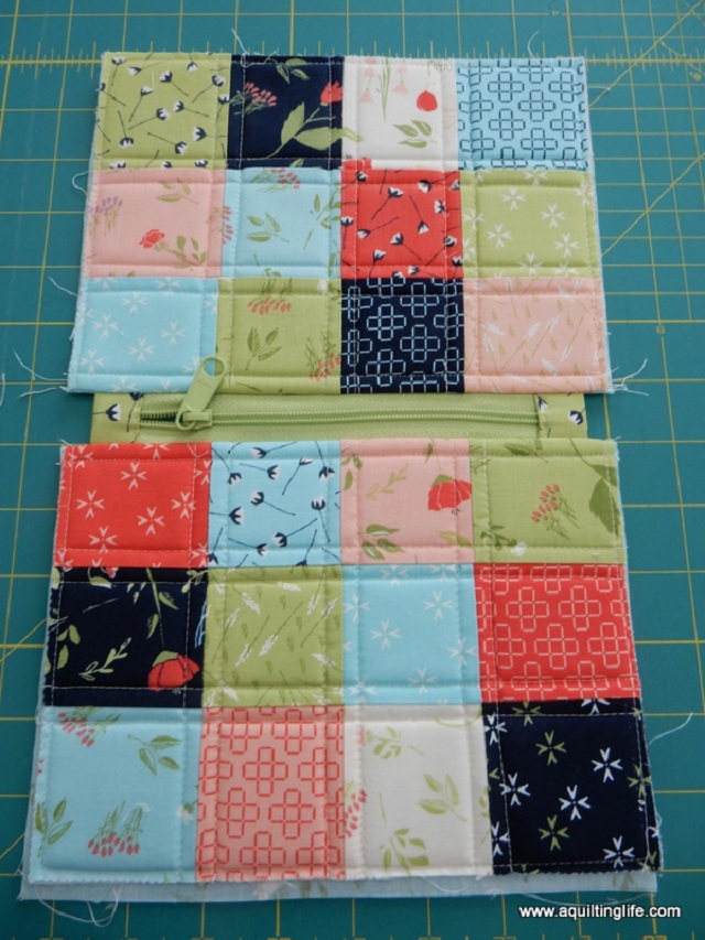 como fazer bolsa de patchwork