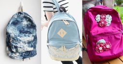 Mochilas Personalizadas: 20 Ideias Fáceis de Fazer para te Inspirar