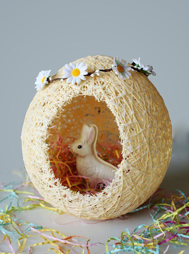 ovo de páscoa decorativo