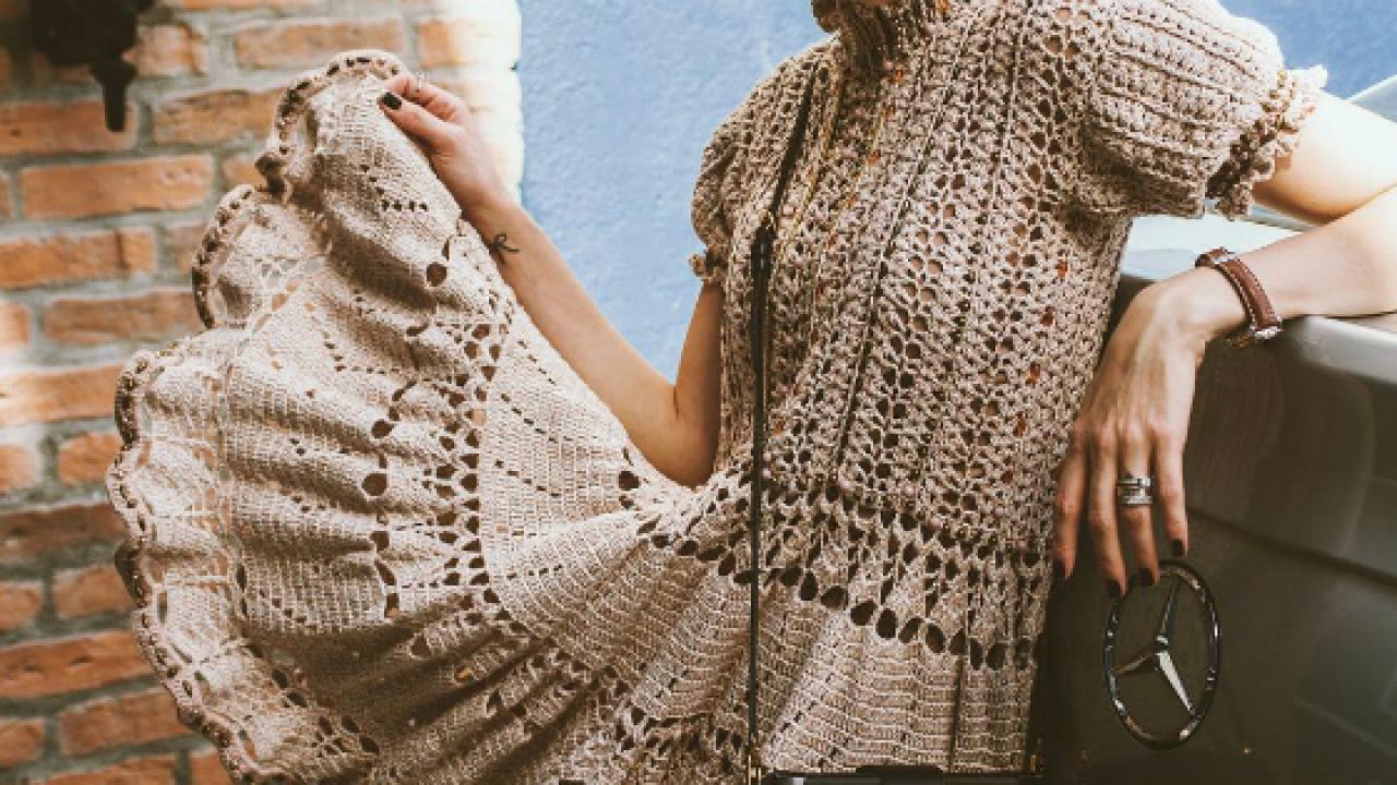 vestido de croche simples passo a passo