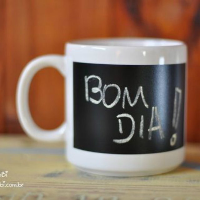 caneca para escrever