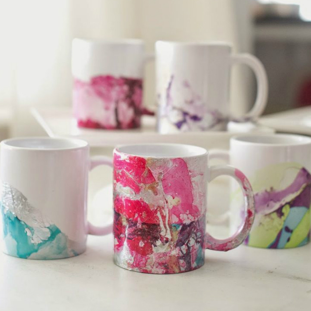 como personalizar caneca branca