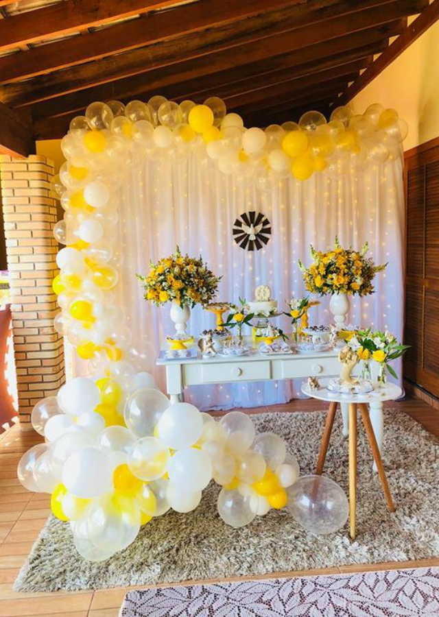 decoração de batizado