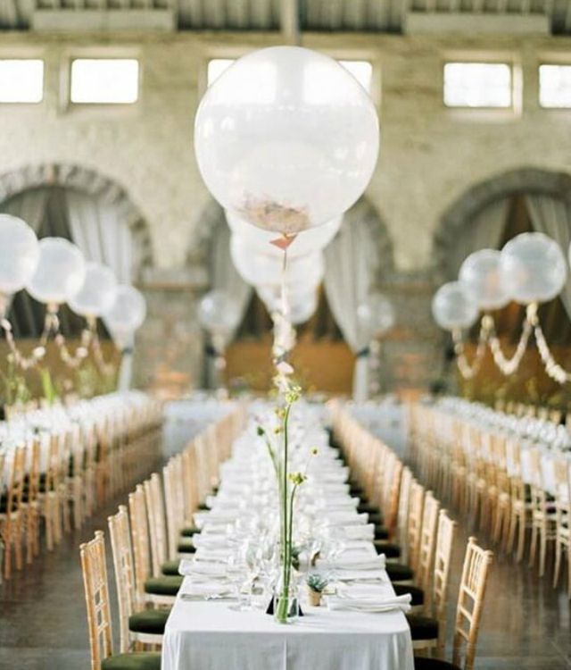 decoração mesa de casamento