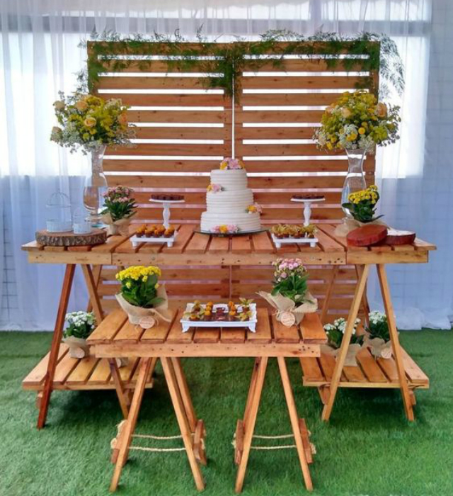decoração de festa de casamento simples e barato