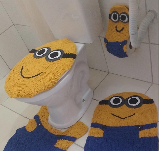 crochê minions