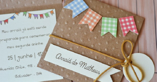 Convite De Festa Junina 35 Ideias Incriveis Para Copiar Revista Artesanato