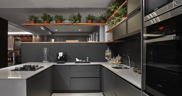 Enfeites para cozinha: 40 ideias para decorar o ambiente - Tua Casa   Decoração cozinha, Cozinhas domésticas, Idéias de decoração de cozinha