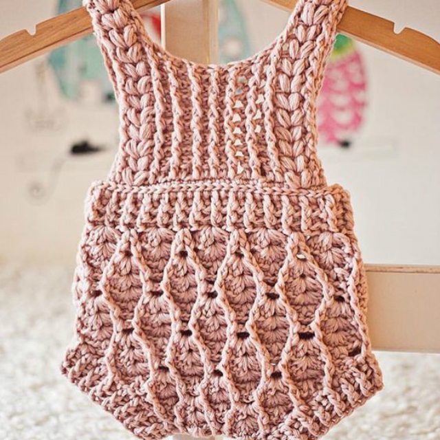 vestido de bebe croche passo a passo