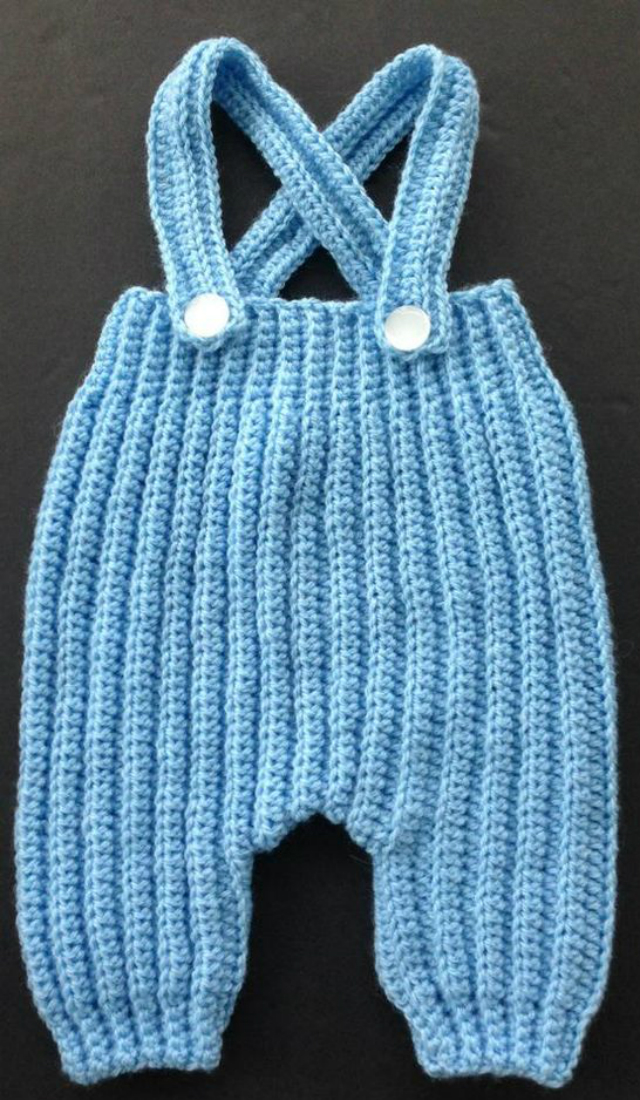 roupa de croche para bebe masculino passo a passo